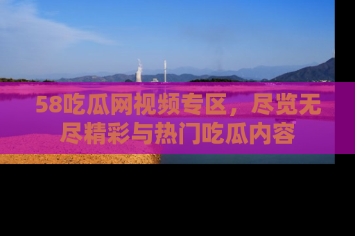 58吃瓜网视频专区,尽览无尽精彩与热门吃瓜内容