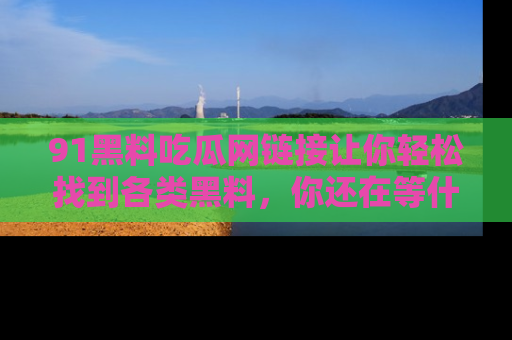 91黑料吃瓜网链接让你轻松找到各类黑料,你还在等什么呢?