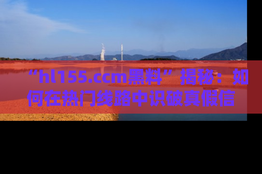 “hl155.ccm黑料”揭秘：如何在热门线路中识破真假信息