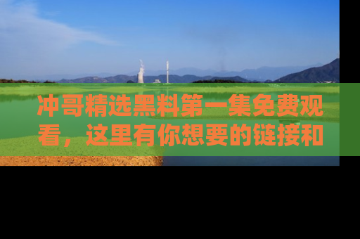 冲哥精选黑料第一集免费观看，这里有你想要的链接和内幕！
