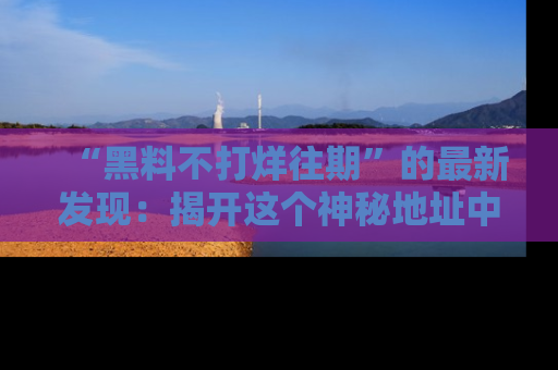 “黑料不打烊往期”的最新发现：揭开这个神秘地址中的爆笑黑料面纱