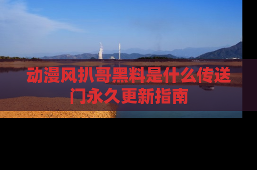 动漫风扒哥黑料是什么传送门永久更新指南
