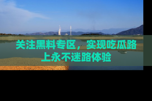 关注黑料专区，实现吃瓜路上永不迷路体验