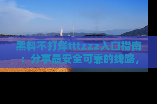 黑料不打烊tttzzz入口指南：分享最安全可靠的线路，轻松获取最新八卦！
