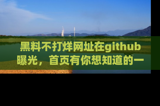 黑料不打烊网址在github曝光，首页有你想知道的一切幽默趣事，快来看看